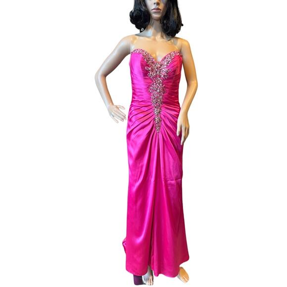 FLIRT PROM BY MAGGIE SOTERRO P4556 in Pink Royal size 4 - Picture 15 of 16